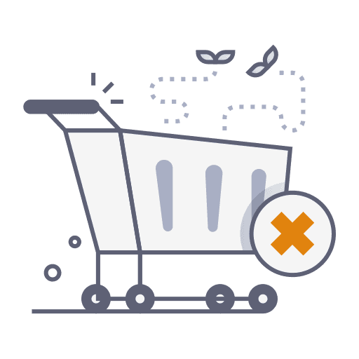 Empty cart illustration